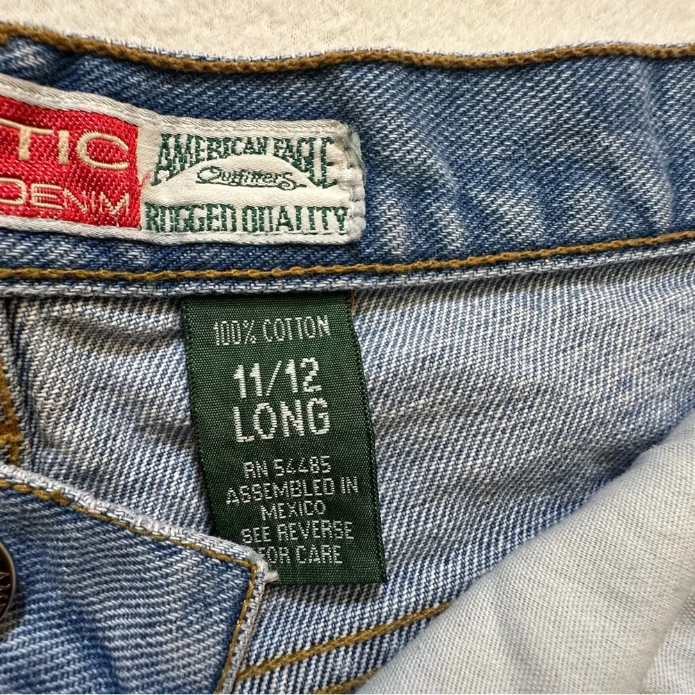 Vintage America Eagle Outfitters Jeans Button Fly Medium Wash Women’s 11/12‎